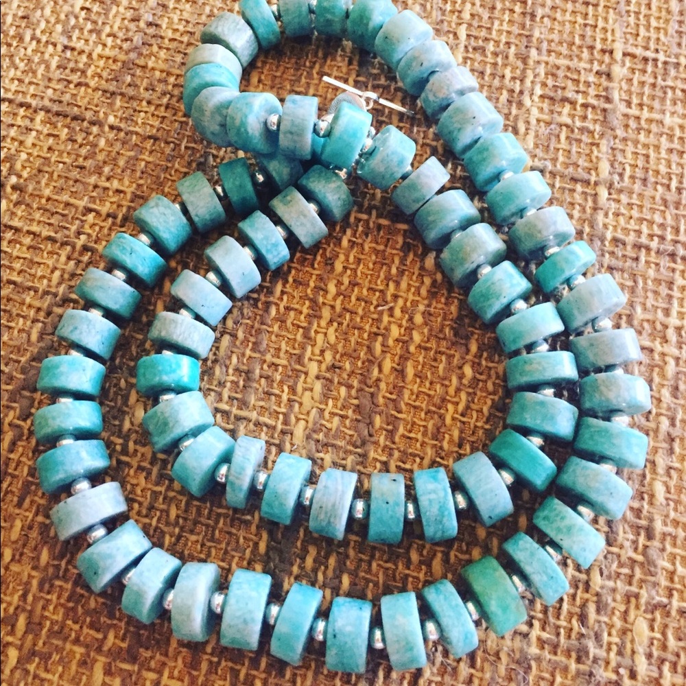Fresh Seafoam Colored Necklace
